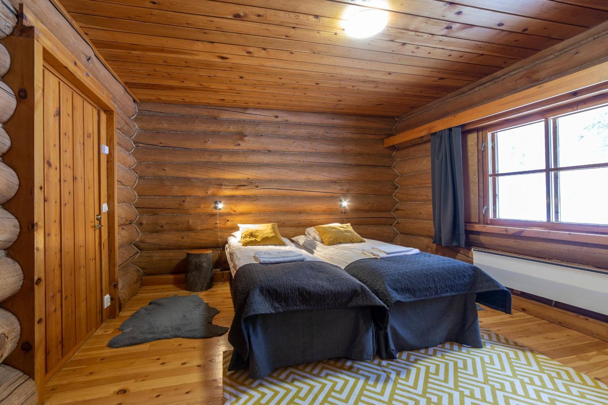Kuukkeli Log Houses Aurora Resort Саариселькя Экстерьер фото