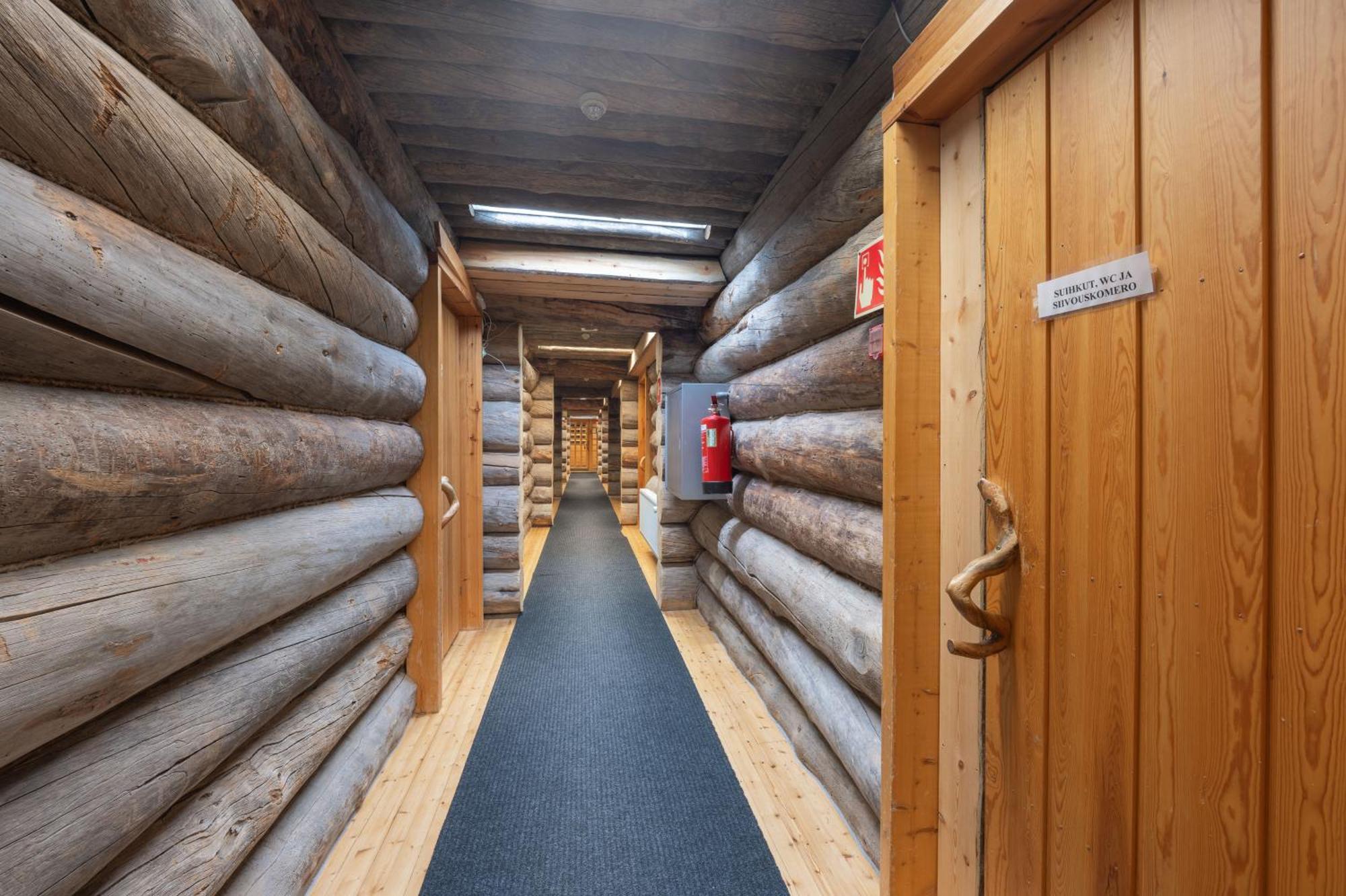 Kuukkeli Log Houses Aurora Resort Саариселькя Экстерьер фото