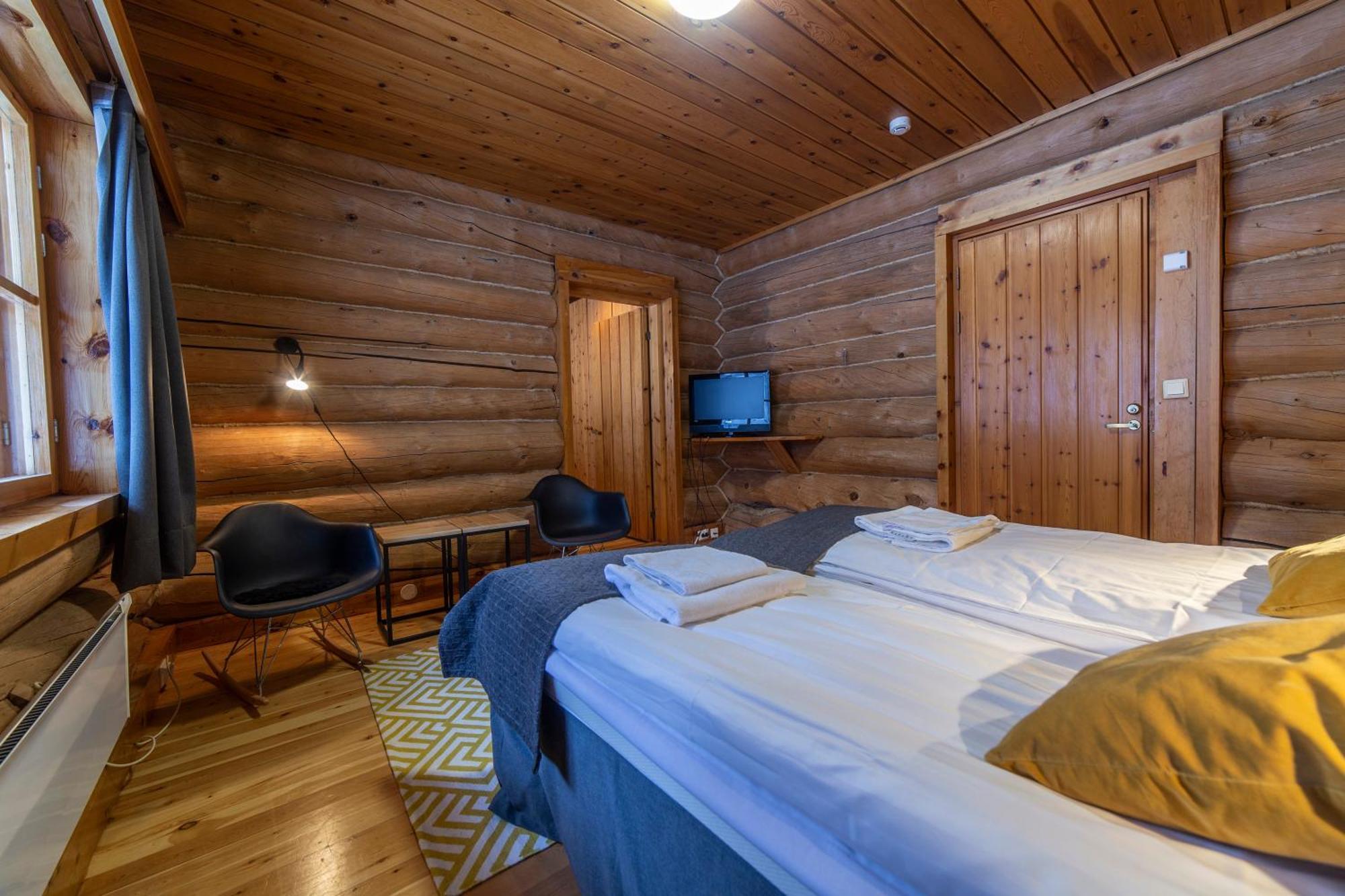 Kuukkeli Log Houses Aurora Resort Саариселькя Номер фото