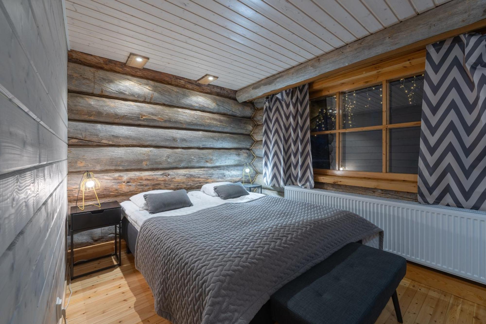 Kuukkeli Log Houses Aurora Resort Саариселькя Экстерьер фото