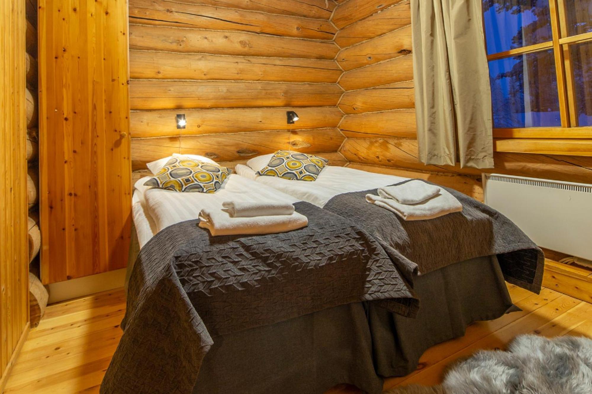 Kuukkeli Log Houses Aurora Resort Саариселькя Номер фото