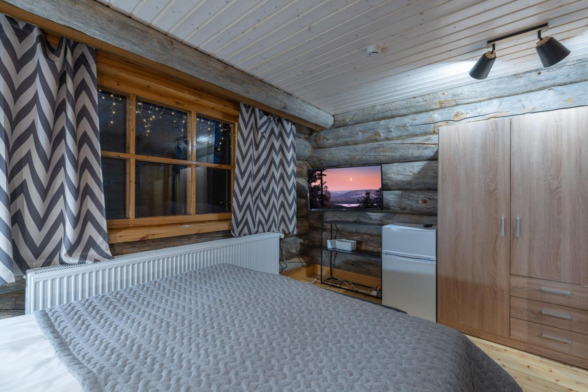 Kuukkeli Log Houses Aurora Resort Саариселькя Номер фото