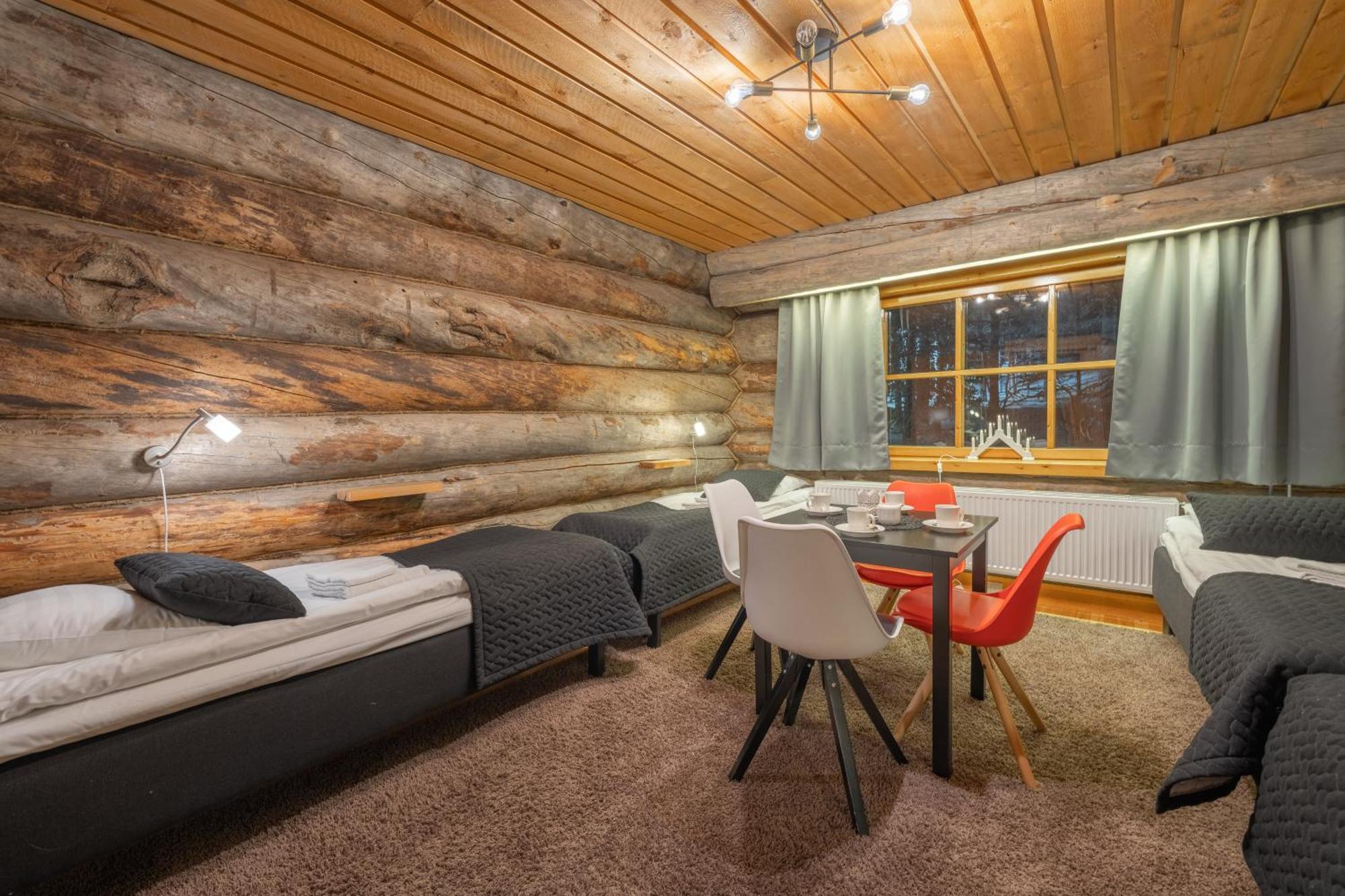 Kuukkeli Log Houses Aurora Resort Саариселькя Номер фото