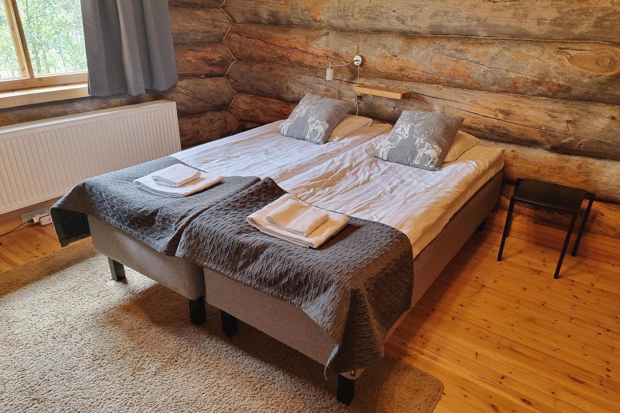 Kuukkeli Log Houses Aurora Resort Саариселькя Номер фото