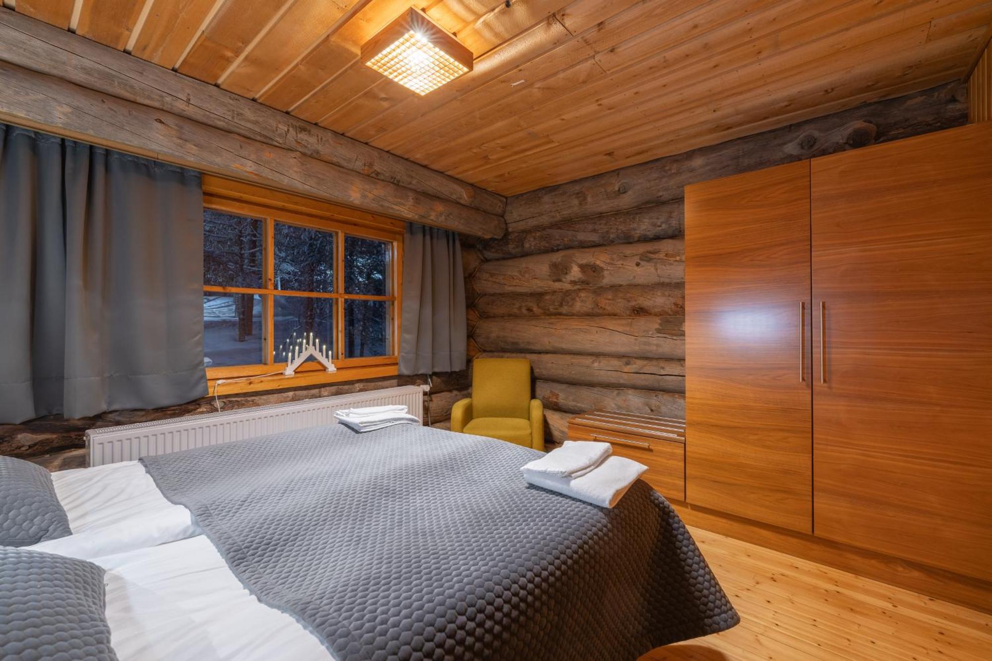 Kuukkeli Log Houses Aurora Resort Саариселькя Номер фото